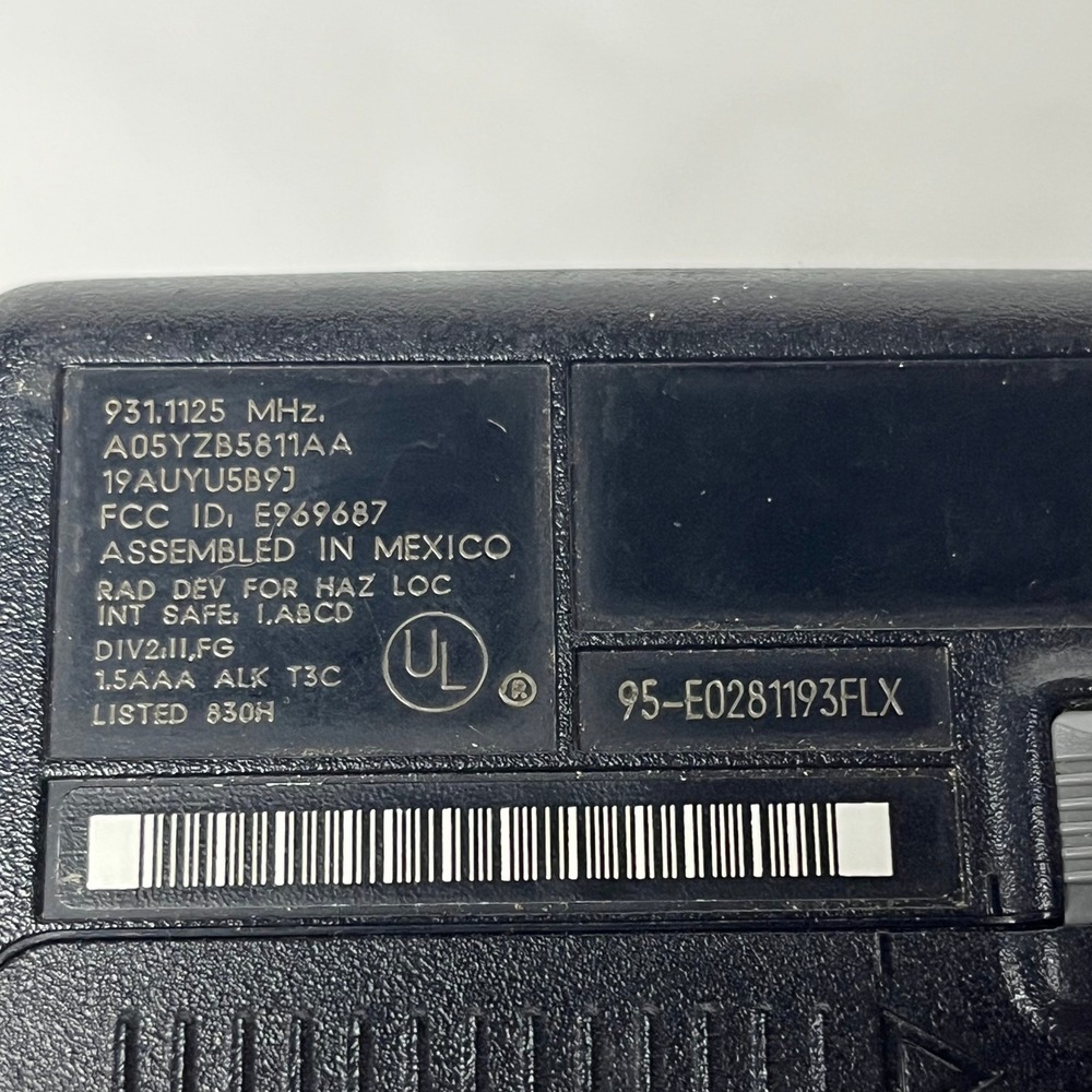 Motorola Express Xtra FLX Pager Black Vintage Beeper 931.1125 MHz E969687 - Picture 5 of 6